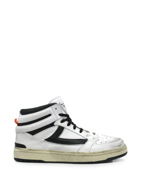 Htc Los Angeles Starlight High leather sneakers White 24SHTSC003