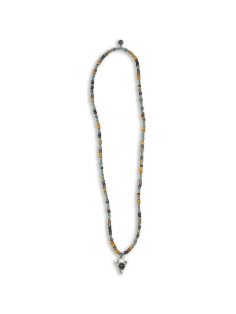 Htc Los Angeles La Flecha beaded necklace Silver 24SHTCO013
