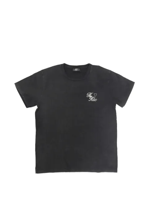 Htc Los Angeles Calypso distressed-effect T-shirt Black 25SHTTS028