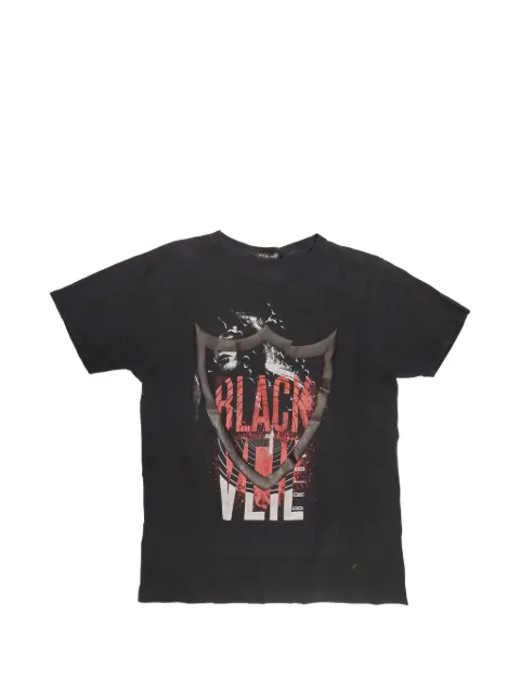 Htc Los Angeles logo-print graphic T-shirt Black 24WHTTS184