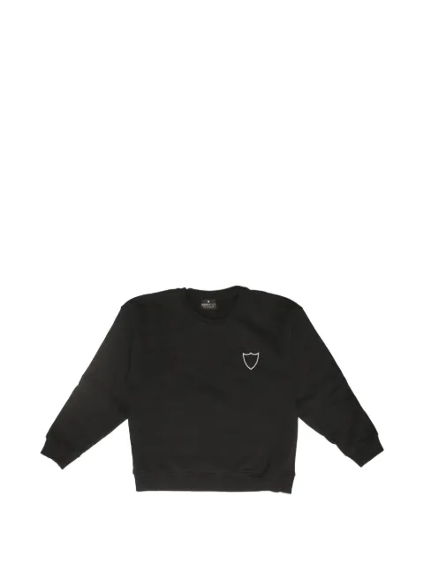 Htc Los Angeles logo-print crew-neck sweater Black 25WFHMG002