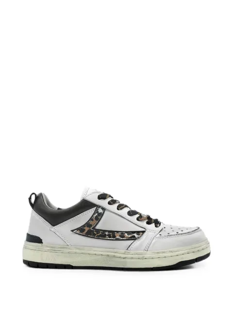 Htc Los Angeles Starlight leather sneakers White 23WHTSC026