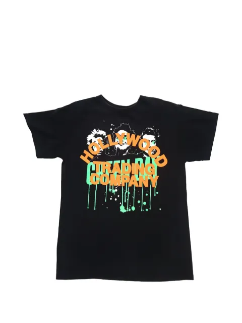 Htc Los Angeles Green Day logo-print T-shirt Black 24WHTTS142