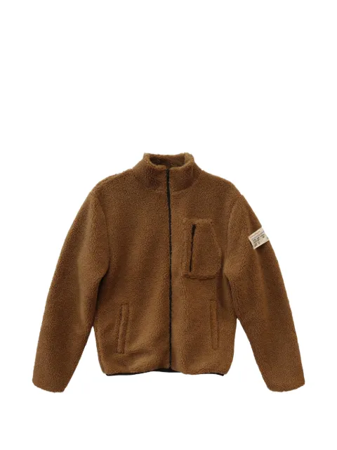 Htc Los Angeles zip-up Teddy jacket Brown 25WFHGI001