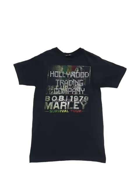 Htc Los Angeles Bob Marley studded T-shirt Black 24WHTTS145