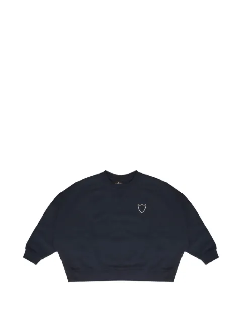 Htc Los Angeles logo-print sweater Blue 25WFHMG001