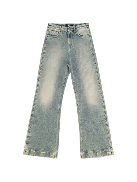Htc Los Angeles stonewashed flared jeans Blue 25SHTPA008