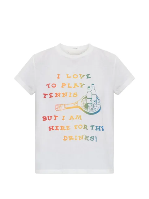 MOTHER graphic-print T-shirt White 8231944C