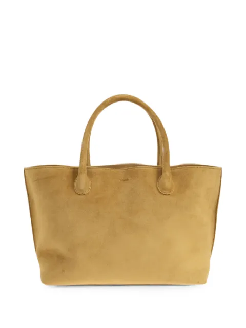Lié Studio The Grace suede tote bag Neutrals THEGRACETOTE12110