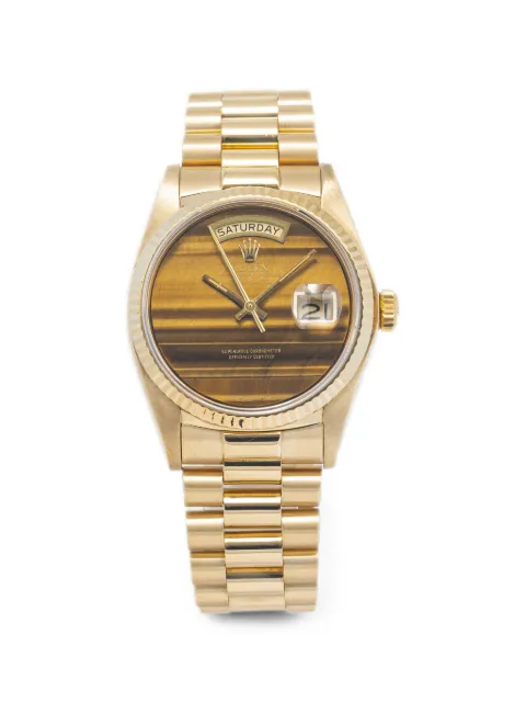 Rolex Day-Date 36mm watch Brown 18038