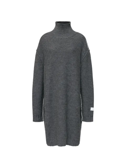 MM6 Maison Margiela high-neck knitted midi dress Grey S52DG0046M13289