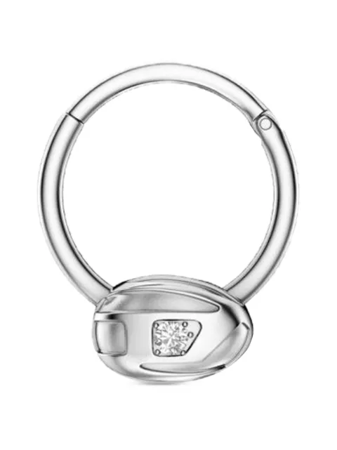 Diesel stainless steel septum body jewelry Silver DX170100DJW