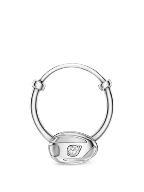 Diesel stainless steel hoop earring Silver DX170300DJW