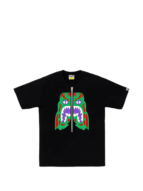 A BATHING APE® Color Camo Tiger T-shirt Black 1J30110057BLK