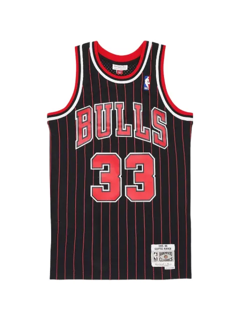 Mitchell & Ness 1995-96 Scottie Pippen Chicago Bulls Swingman tank Black MN199596SPCBSJ