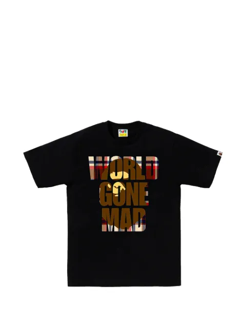 A BATHING APE® Ape Head WGM T-shirt Black 1J30110053BLK