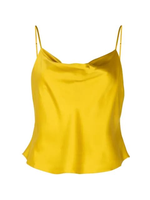 Cinq A Sept Marta cowl-neck top Yellow ZW22811468Z