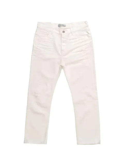 Htc Los Angeles distressed loose-fit jeans White 25SHTPA003