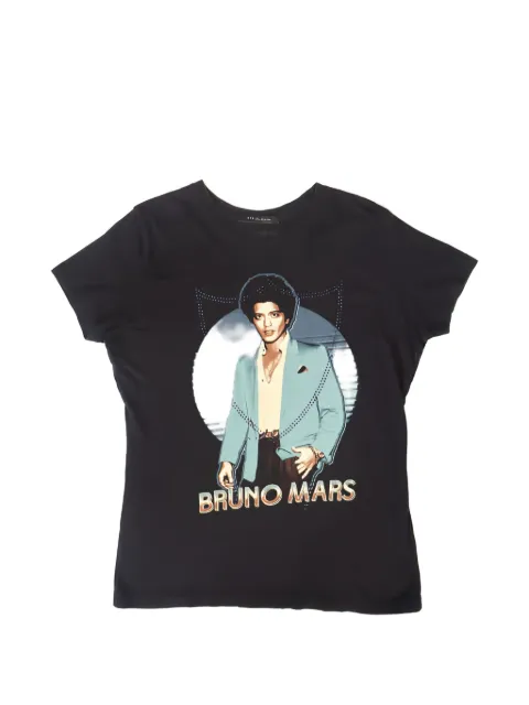 Htc Los Angeles Bruno Mars studded-logo T-shirt Black 24WHTTS105