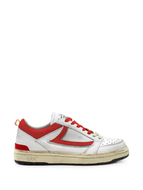 Htc Los Angeles Starlight perforated leather sneakers White 24SHTSC002