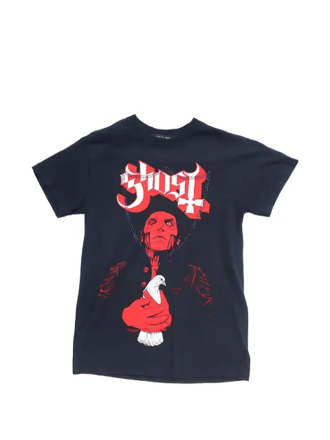 Htc Los Angeles Ghost graphic-print T-shirt Black 24WHTTS124