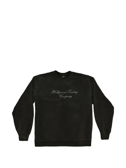 Htc Los Angeles logo-print sweatshirt Black 24WHTMG007