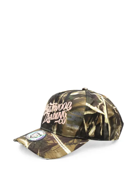 Htc Los Angeles camo-print embroidered baseball cap Brown 25SHTCA007