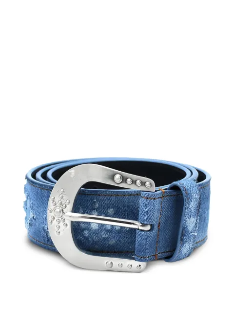 Htc Los Angeles Mirage denim belt Blue 23SHTCI011