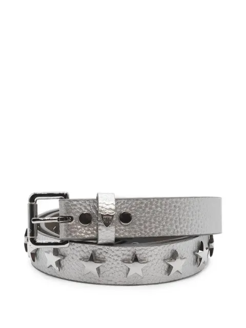 Htc Los Angeles Walk Of Fame star-stud belt Silver 25WHTCI049