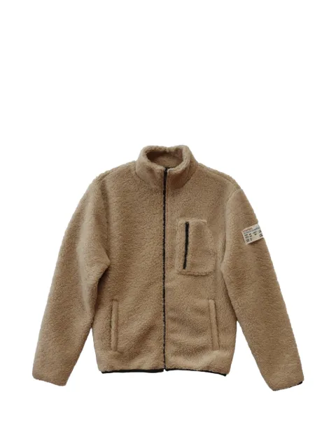 Htc Los Angeles zip-up teddy down jacket Neutrals 25WFHGI001