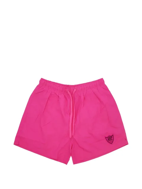 Htc Los Angeles logo-patch drawstring swim shorts Pink 25SHTPA017