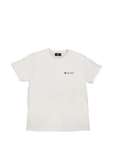 Htc Los Angeles distressed-effect print T-shirt White 25SHTTS033