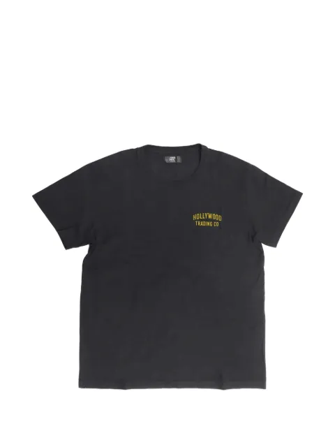 Htc Los Angeles flocked-print T-shirt Black 25SHTTS021