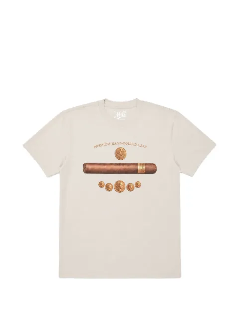 Melt graphic-print T-shirt Neutrals MS5391