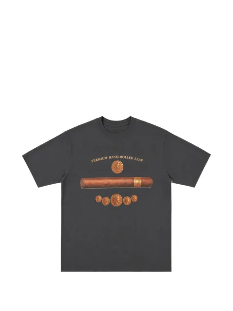 Melt graphic-print T-shirt Grey MS5391