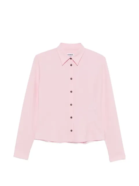 Jil Sander long-sleeve button-up shirt Pink J02DL0294J40356