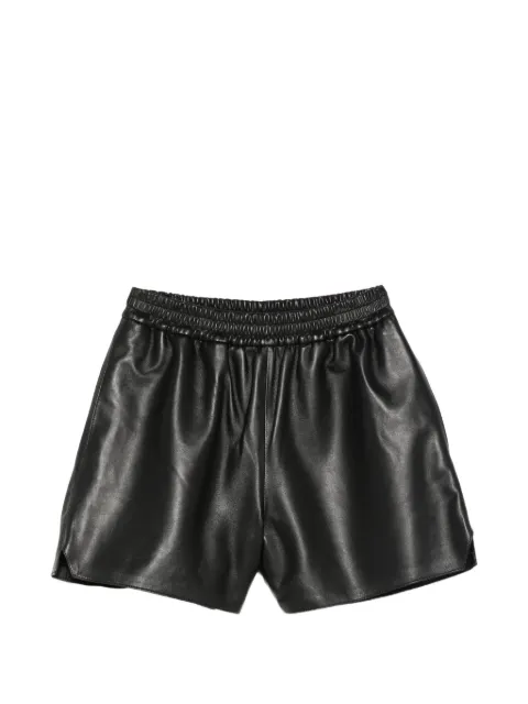 Arma Fyona leather shorts Black 003L25102102SCHWARZ