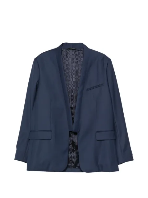 Kenzo shawl-lapel jacket Blue FG65VE1619TV