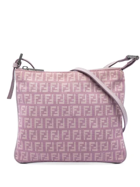 Fendi Pre-Owned 2000-2010 Zucchino Canvas crossbody bag Pink X5OXNI8V9KDG9NCM