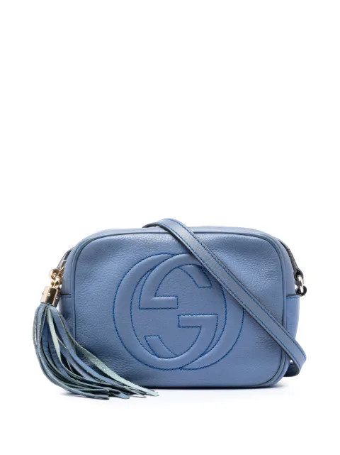Gucci Pre-Owned 2016-2026 Calfskin Soho Disco crossbody bag Blue VVXS7RJH674IYLT8
