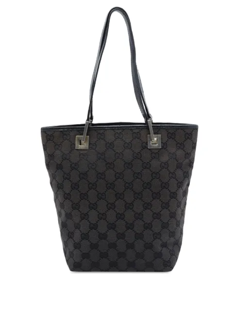 Gucci Pre-Owned 2000-2015 GG Canvas tote bag Brown JWHPLFJKFQKFHF4Q
