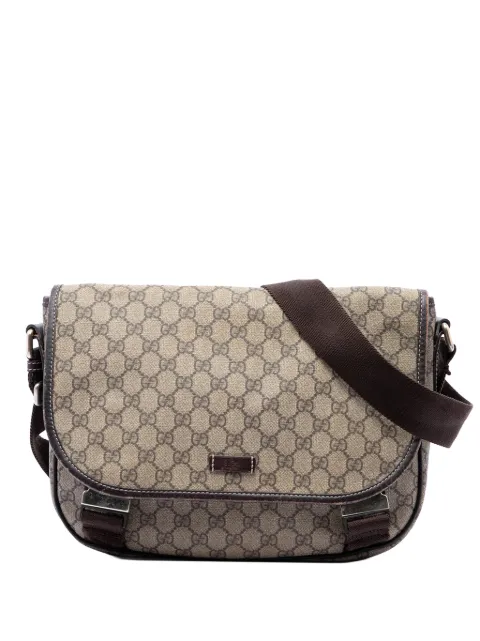 Gucci Pre-Owned 2016-2026 GG Supreme crossbody bag Neutrals C2PH5JIZ9HG51PW9