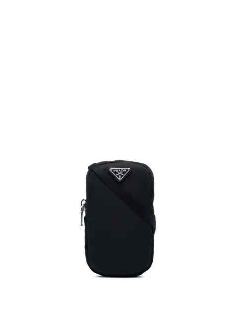 Prada Pre-Owned 2000-2013 Tessuto Phone Holder crossbody bag Black NOMXTZ0Y35RH43Q6