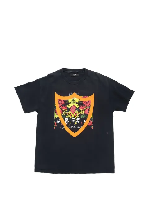 Htc Los Angeles Incubus print T-shirt Black 24WHTTS148