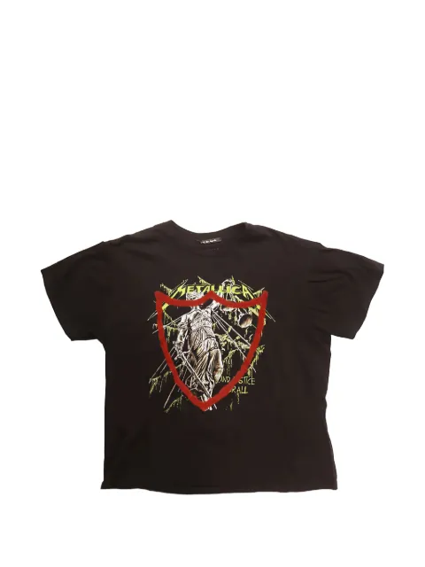 Htc Los Angeles Metallica graphic-print T-shirt Black 24WHTTS169