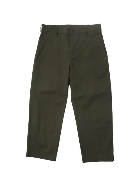 Htc Los Angeles stud-embellished baggy-fit trousers Green 25WHTPA001