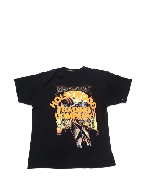 Htc Los Angeles Megadeth graphic-print T-shirt Black 24WHTTS143