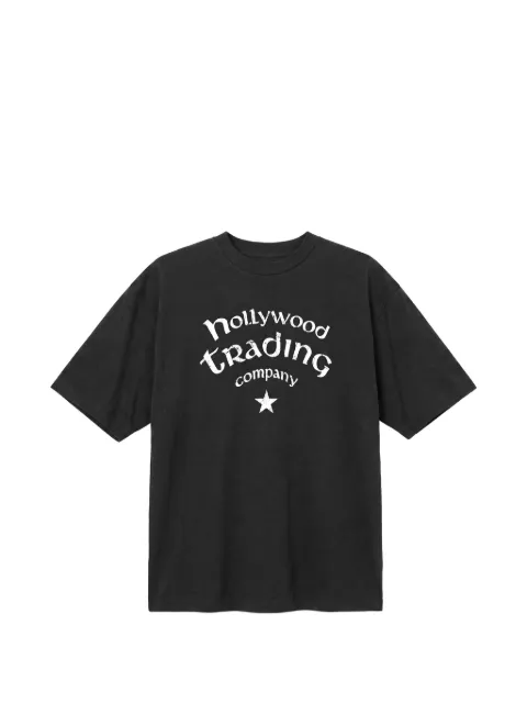 Htc Los Angeles logo-print star-motif T-shirt Black 26SNCTS002