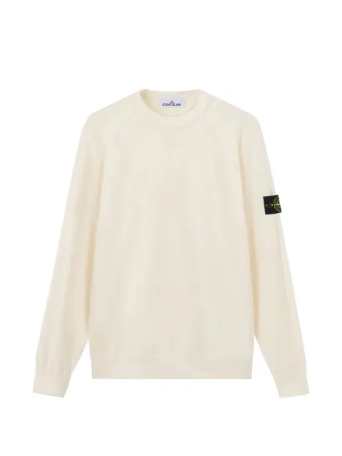 Stone Island logo-patch sweater Neutrals L2S155100007S00A1