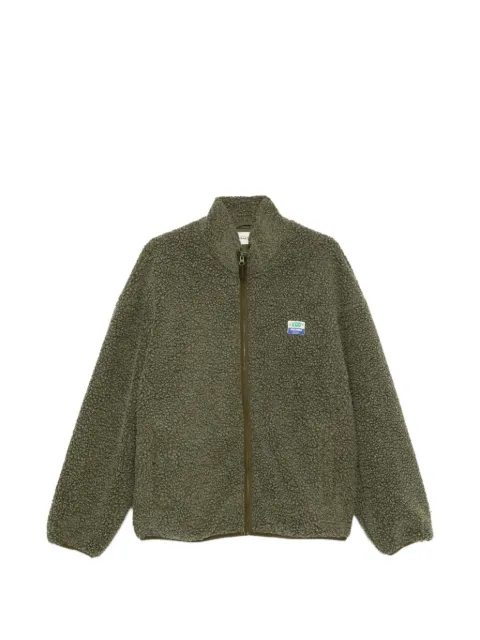 American Vintage Hoktown logo-patch sweatshirt Green H26MHOK16B